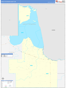 Lake of the Woods County, MN Digital Map Basic Style